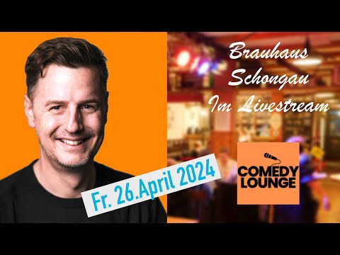 Florian Simbecks Comedy Lounge im Schongauer Brauhaus am 26. April 2024