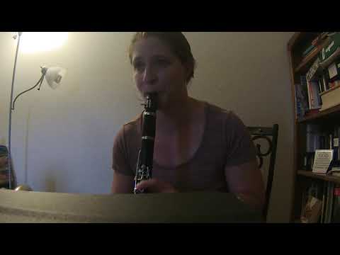 WMEA (Washington) Junior All-State Clarinet Band Audition Materials - Track 4 (Rhythmic Etude)