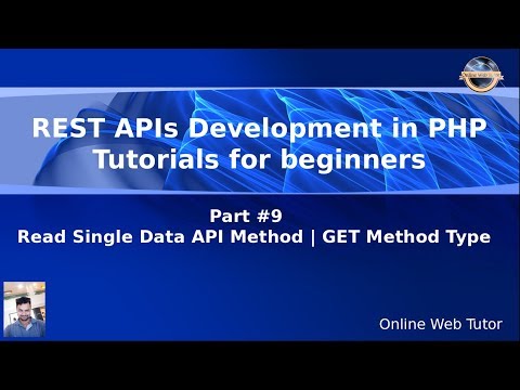 Learn REST APIs development in Core PHP Tutorials for Beginners 9 Read Single Data API Method | GET
