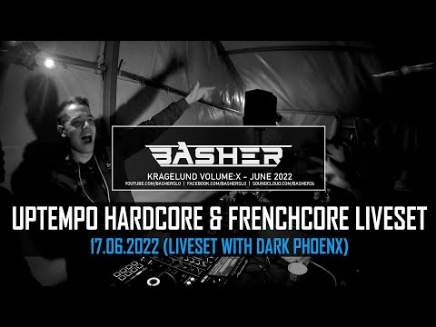Basher  & Dark Phoenx @ Kragelund Volume-X 2022 (Uptempo & Frenchcore Liveset)