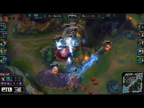 SNEAKY ASHE PENTAKILL[CLOUD9 vs TEAM ENVY NA LCS]
