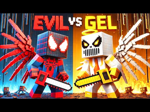 Monster School: Destiny Run Challenge Angel vs Devil - Thomas Become Evil - Minecraft Animation