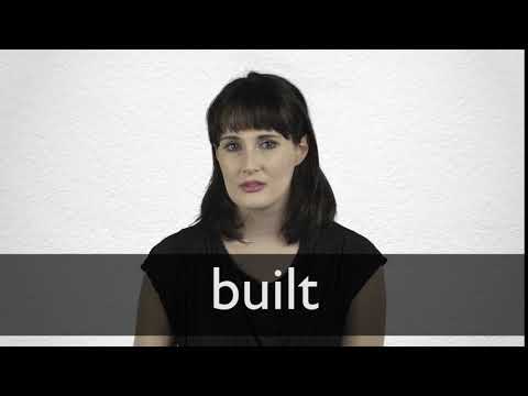 Built definition and meaning | Collins English Dictionary