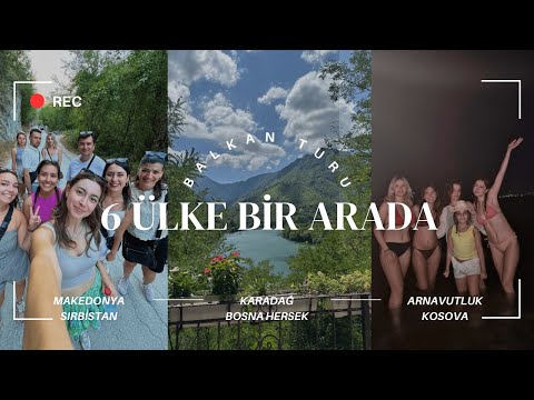 BÜYÜK BALKAN TURU⛰️ |Makedon Gecesi, mükemmel tur ekibi, bol bol otobüs yolculuğu