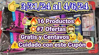 🔥 🛍Gratis y Centavos 🤩🔥Cupones Digitales💥Compra CVS 👉🏻3/31/24 al 4/6/24