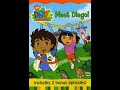 Opening To Dora The Explorer Meet Diego 2003 DVD UGH