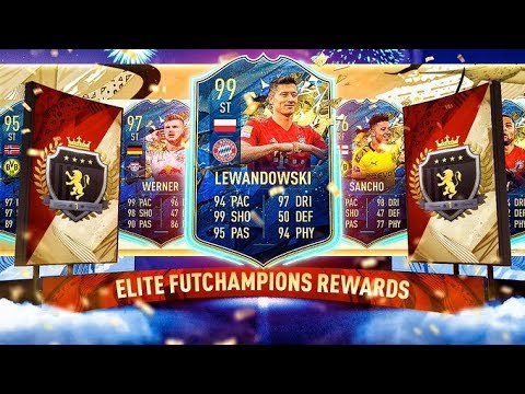 BUNDESLIGA REDS ARE HERE!! 3 x ELITE FUT CHAMPIONS REWARDS!! FIFA 20 Ultimate Team