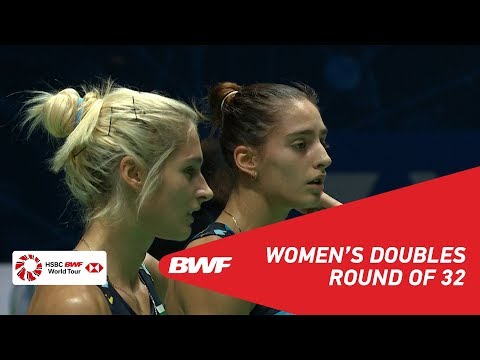 R32 | WD | STOEVA/STOEVA (BUL) [8] vs DU/LI (CHN) | BWF 2019