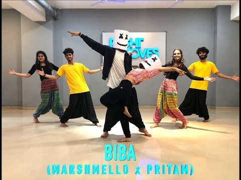 Marshmello x Pritam - BIBA feat. Shirley Setia & Shah Rukh Khan || Right Moves Academy Of Dance