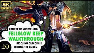 A Top 5 Best Mages Quest Hitting the Books College of Winterhold Fellglow Keep Playthrough NSFW 4K