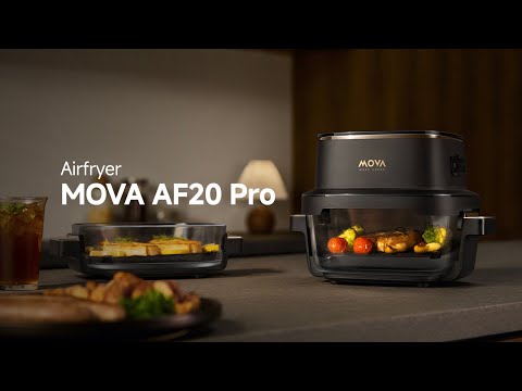 Dreame Mova Smart AF20 Pro Air Fryer Black/Silver
