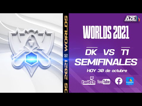 Worlds 2021 | Semifinales | DWG KIA vs T1