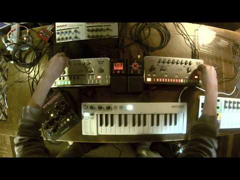 Streichfett TT-303 TT-78 - Live Techno Jam - 2018-03-30