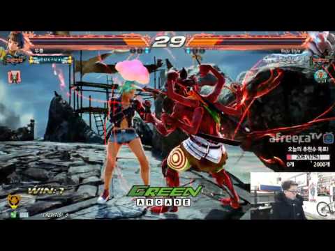 2017/03/08 Tekken 7 FR Rank Match! Knee (Josie) vs Eyemusician (Yoshimitsu)