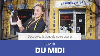 preview picture of video 'Laverie automatique, blanchisserie,couture, repassage - Monteux (84) - LAVOIR DU MIDI'