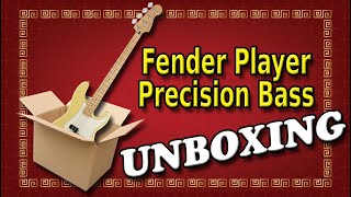 Video thumbnail for Fender Player Precision Bass - Unboxing by McCardy Music