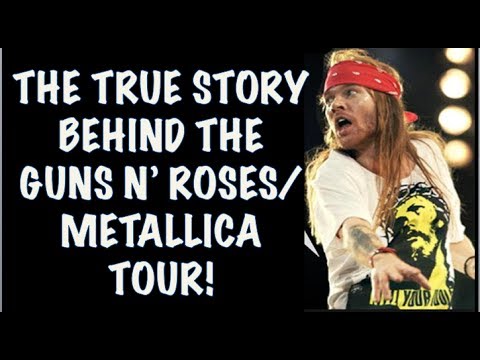 Guns N' Roses: The True Story Behind the GNR & Metallica 1992 Stadium Tour!