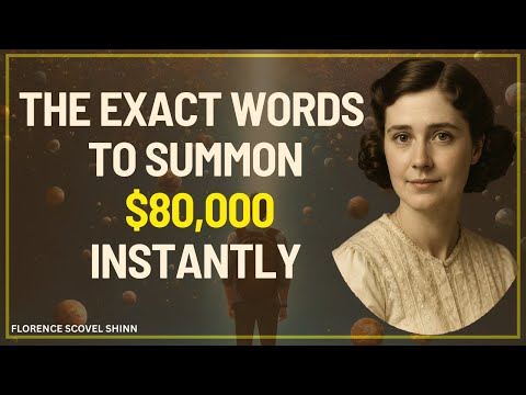 Stop Asking, Command The Universe To Send You $80,000 (These Exact Words) / Florence Scovel Shinn 