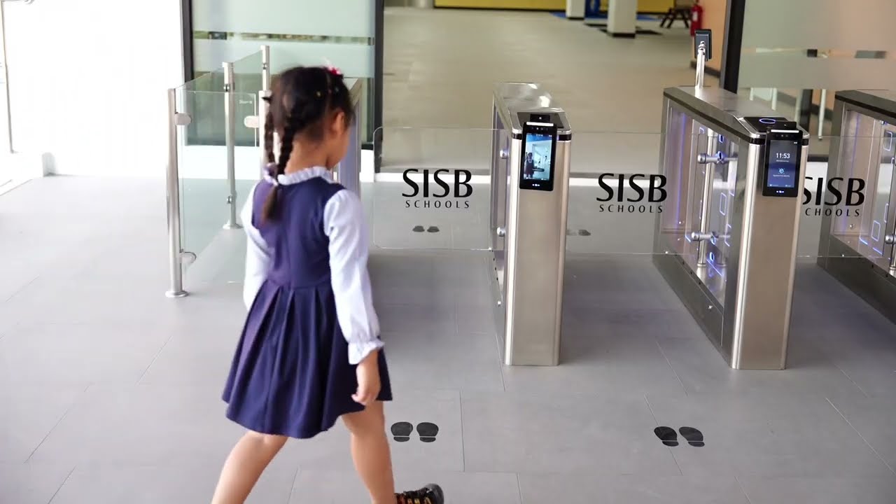 ESW-950 การสแกนหน้าแบบปกติเพื่อเปิดเข้าเกตุ - เลนเด็ก