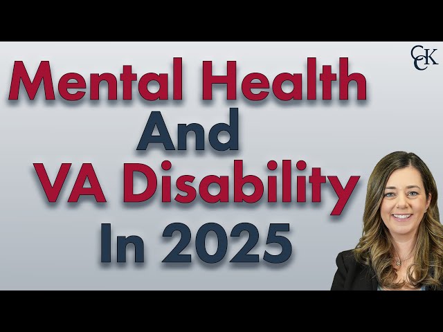 Common VA Mental Health Claims and What to Expect in 2025