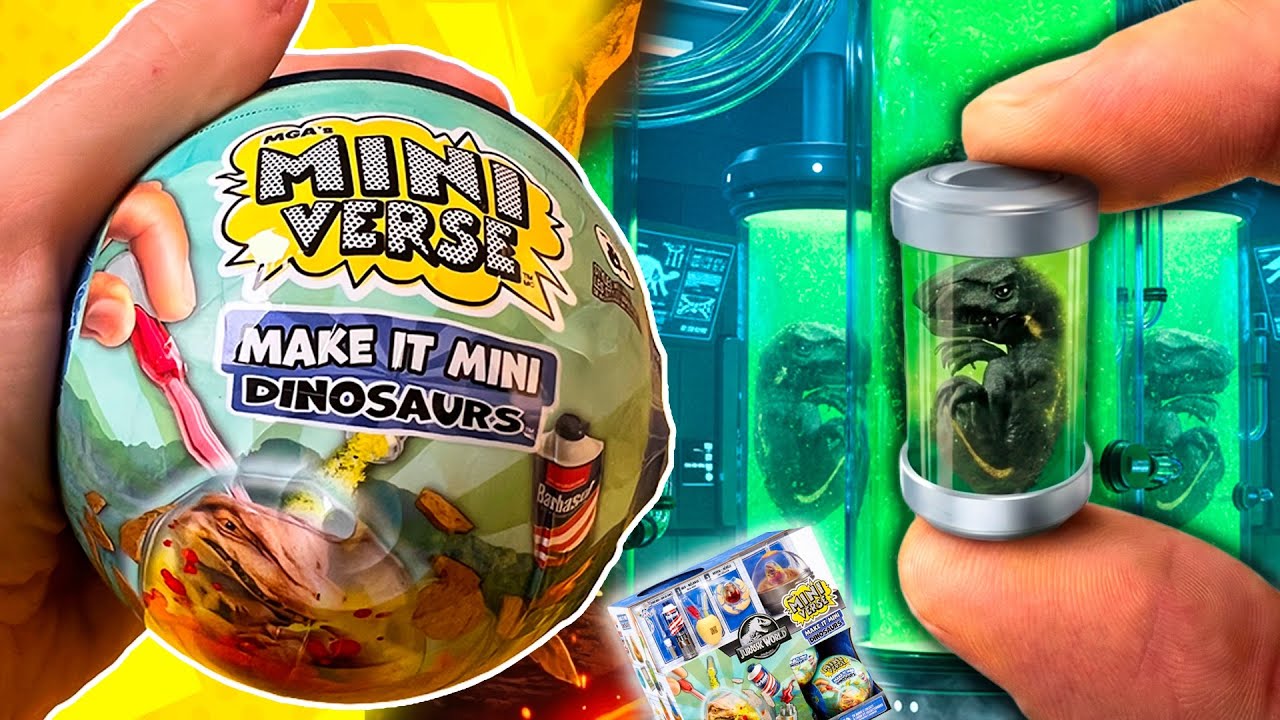 Unboxing Miniverse Dinosaurs — el Indoraptor ultra raro