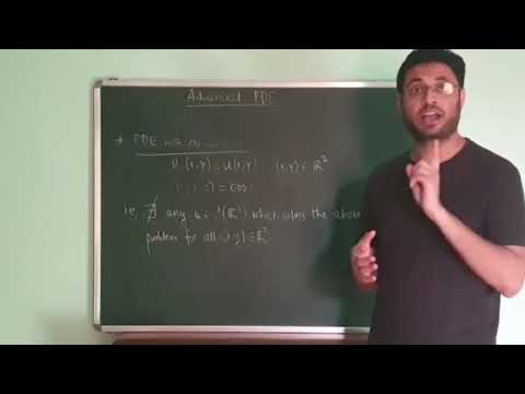 Intro - Advanced Partial Differential Equations