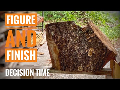 Woodturning: Cutting Oak Bowl Blanks - How to Cut an Oak Crotch for the Best Figure?