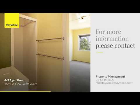 4/9 Ager Street, Yamba, NSW 2464, 1房, 1浴, Unit