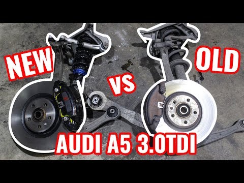 CHASSIS UPGRADES FITTED! - AUDI A5 3.0 TDI QUATTRO PROJECT - DARKSIDE DEVELOPMENTS - PART 3