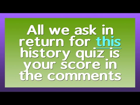 History Quiz