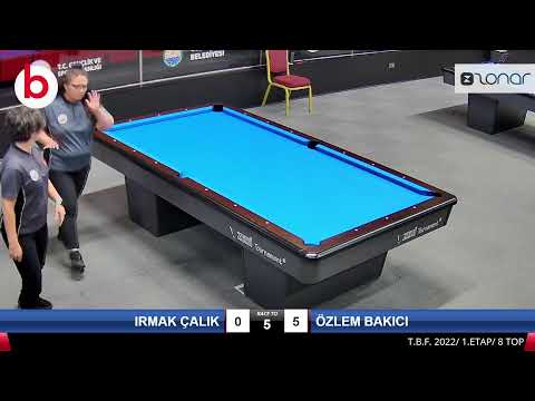 IRMAK  ÇALIK & ÖZLEM BAKICI Bilardo Maçı - 