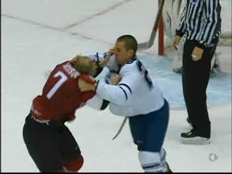 Ben Ondrus vs Vladimir Denisov AHL Oct 12/07