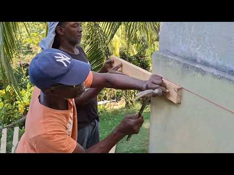 Quick update | house project | diging out foundation and lining out the building 