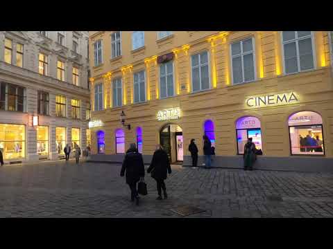 Vienna Walking Tour in March 2022, Austria | 4K | ASMR | City Ambience