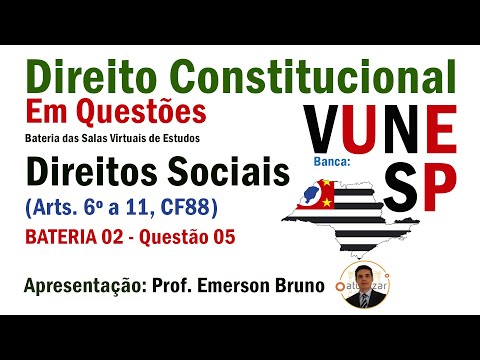 VUNESP 02 - Q05 (Social Rights)