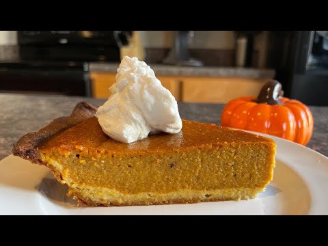 ⭐ “The BEST Low-Carb Pumpkin Pie with a Buttery Keto Pie Crust”