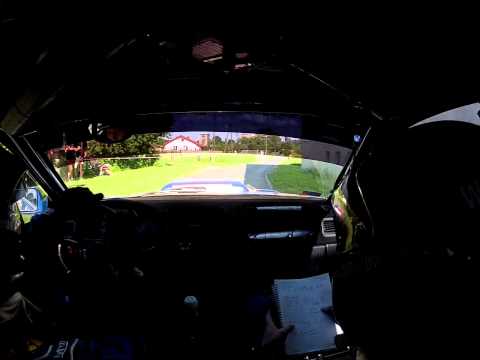 Rajd Ziemi Wałeckiej 2014. Załoga Paweł Pisz/Radosław Mroczkowski . PS 4 Karsibór