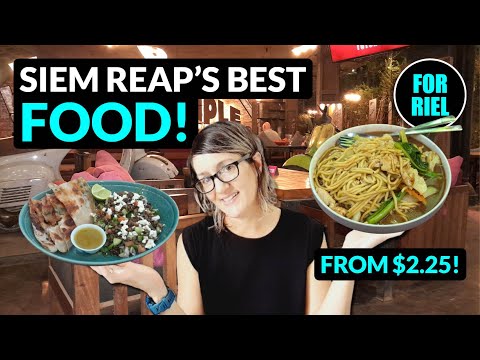 Siem Reap’s Best Food! 12 restaurants with prices! Expat life in Cambodia! #forriel