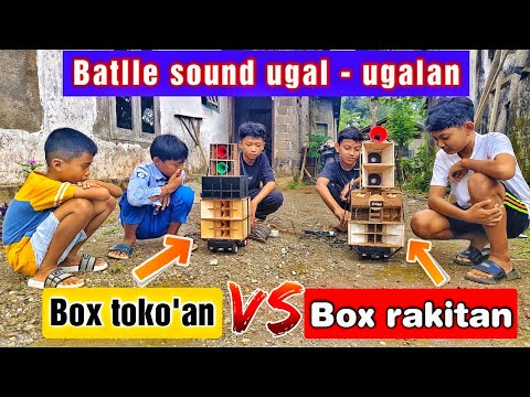 Batlle sengit‼️Sound miniatur spek 3 in..!! Pendukung nya malah pilih box rakitan