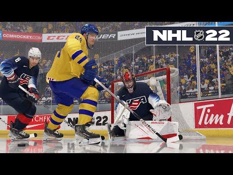NHL 22 WORLD JUNIORS #3 *USA VS. SWEDEN?!*