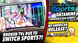A Wii Sports Classic: Broken TVs! + Datamined NEW Switch Sports? + Mother 3 Producer No US Release