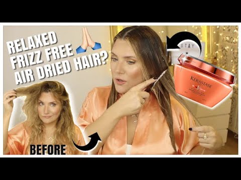 RELAXED FRIZZ FREE AIR DRIED HAIR?? I TRY KERASTASE...