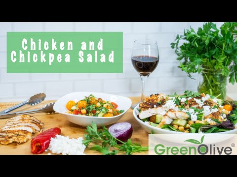 Chicken and Chickpea Salad | Quick and Easy
