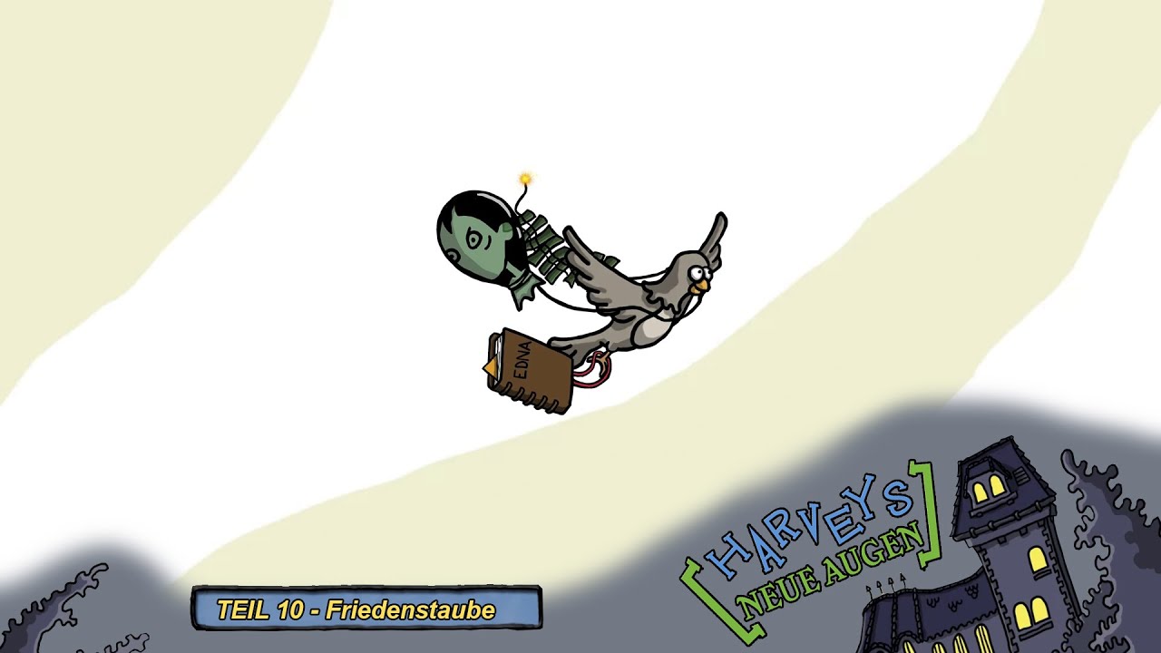 Harveys neue Augen Teil10: Kater, Tauben und abgehörte Nonnen! #youtubestar #gameplay #10k