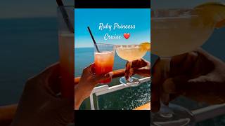 Ruby Princess Cruise #alaska #cruise #travel #aroundtheworld #princess #cruise #love 😍😃😍