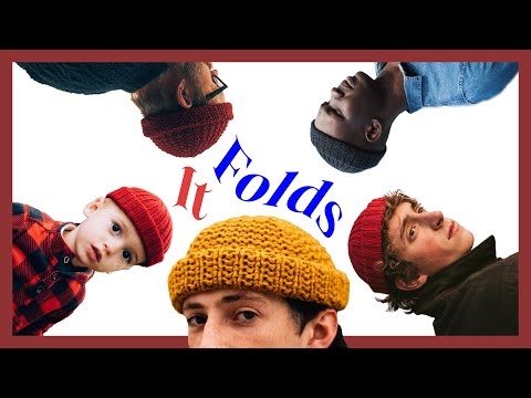How guys fold their beanie