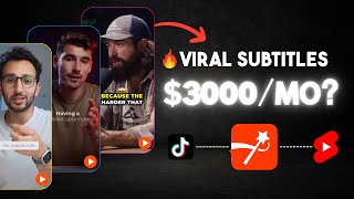 AI Tool That Turn Videos Viral & Earn You Income - Best AI Auto-Subtitles Generator