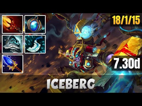 Iceberg | Tinker | Dota 2 Pro Gameplay - Patche 7.30d