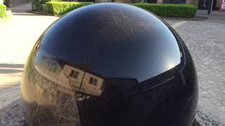 Amazing Granite Ball Floating On Water