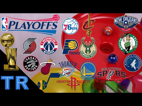 NBA Playoffs 2018 Marble Race Tournament: Who Will Win the NBA Finals? | Premier Marble Racing